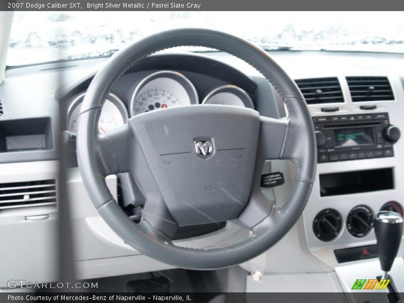 Bright Silver Metallic / Pastel Slate Gray 2007 Dodge Caliber SXT