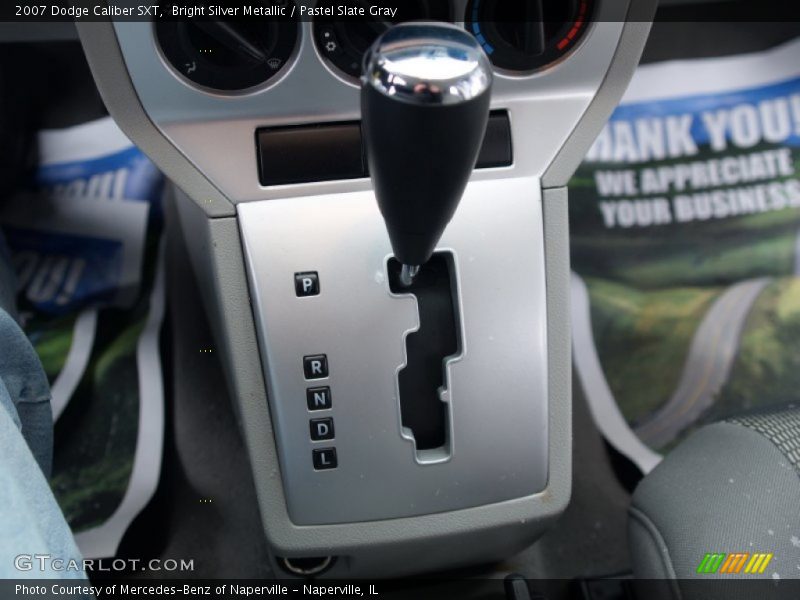 Bright Silver Metallic / Pastel Slate Gray 2007 Dodge Caliber SXT