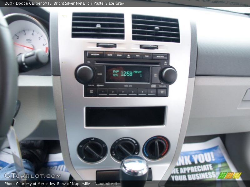 Bright Silver Metallic / Pastel Slate Gray 2007 Dodge Caliber SXT