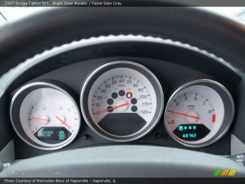 Bright Silver Metallic / Pastel Slate Gray 2007 Dodge Caliber SXT