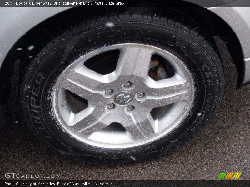 Bright Silver Metallic / Pastel Slate Gray 2007 Dodge Caliber SXT