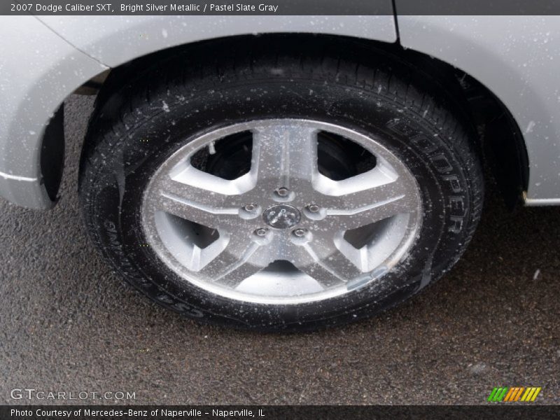 Bright Silver Metallic / Pastel Slate Gray 2007 Dodge Caliber SXT