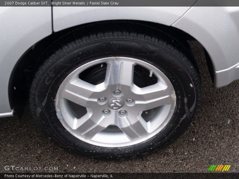 Bright Silver Metallic / Pastel Slate Gray 2007 Dodge Caliber SXT