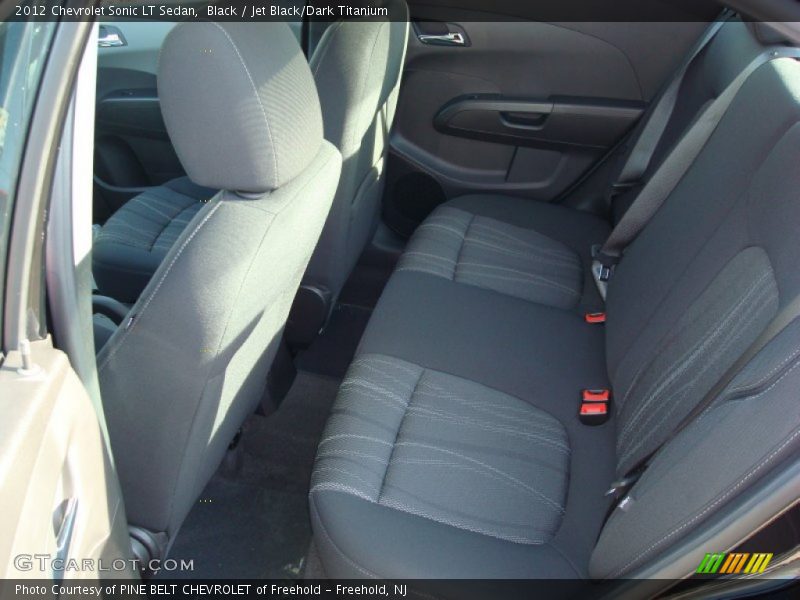 Black / Jet Black/Dark Titanium 2012 Chevrolet Sonic LT Sedan