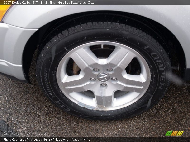 Bright Silver Metallic / Pastel Slate Gray 2007 Dodge Caliber SXT