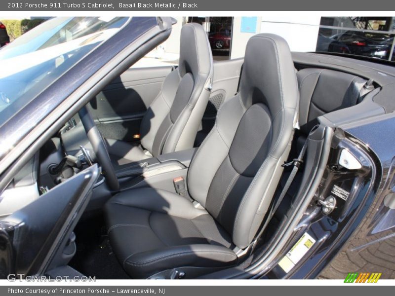  2012 911 Turbo S Cabriolet Black Interior