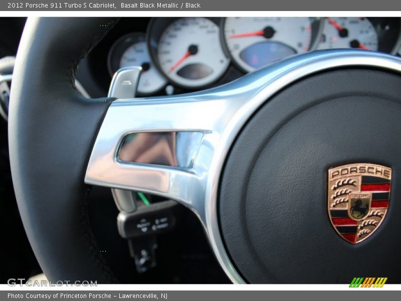 Paddle Shifter - 2012 Porsche 911 Turbo S Cabriolet