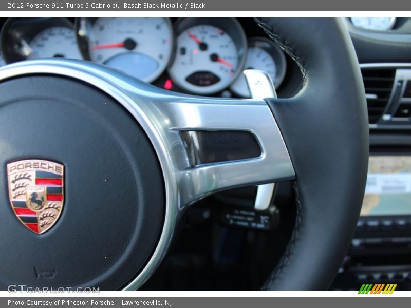 Paddle Shifter - 2012 Porsche 911 Turbo S Cabriolet