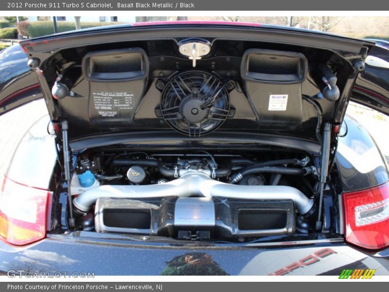 2012 911 Turbo S Cabriolet Engine - 3.8 Liter Twin VTG Turbocharged DFI DOHC 24-Valve VarioCam Plus Flat 6 Cylinder