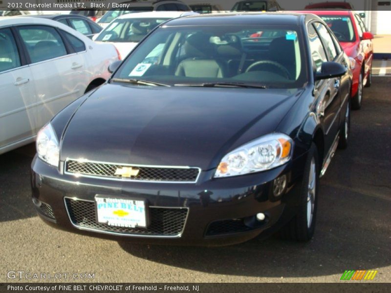 Black / Ebony 2012 Chevrolet Impala LTZ