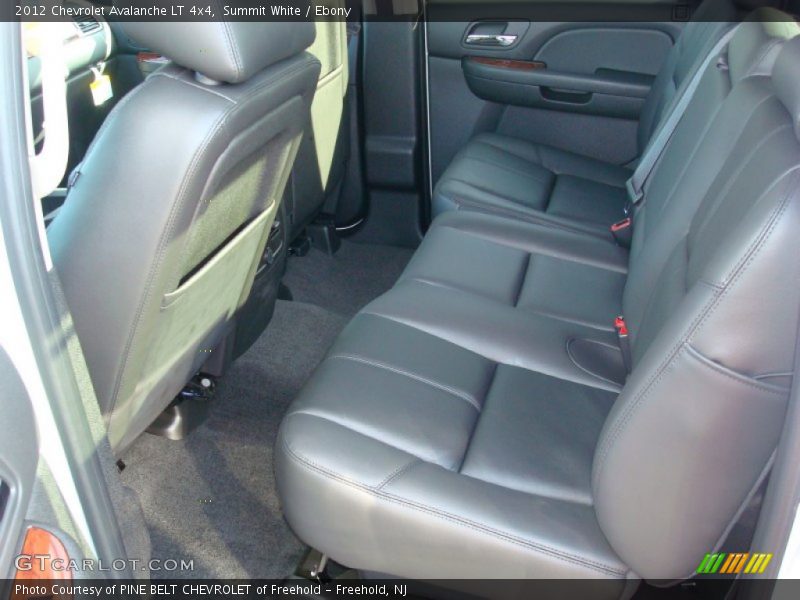  2012 Avalanche LT 4x4 Ebony Interior