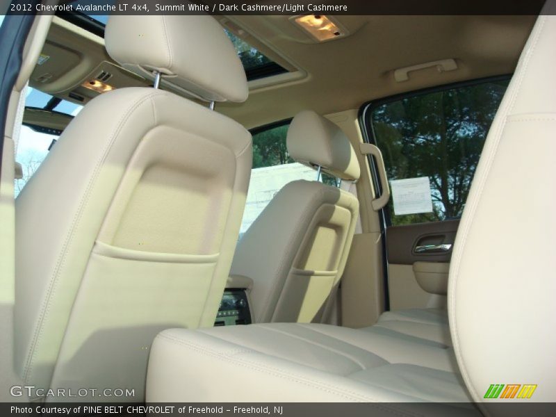 Summit White / Dark Cashmere/Light Cashmere 2012 Chevrolet Avalanche LT 4x4