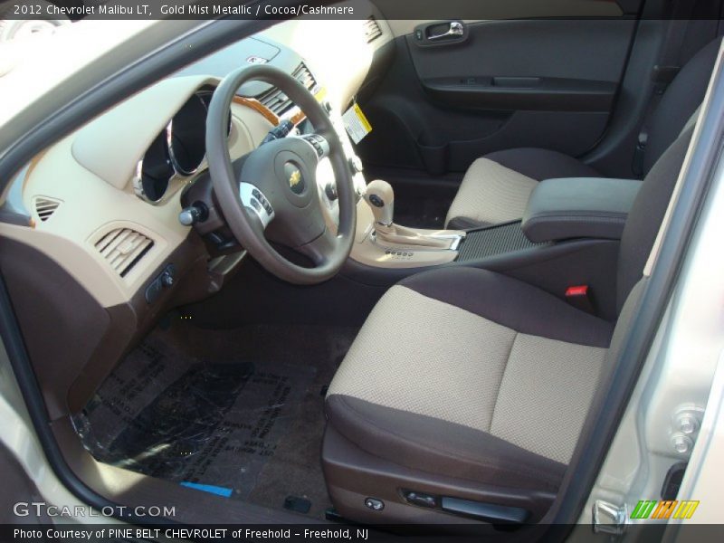 Gold Mist Metallic / Cocoa/Cashmere 2012 Chevrolet Malibu LT
