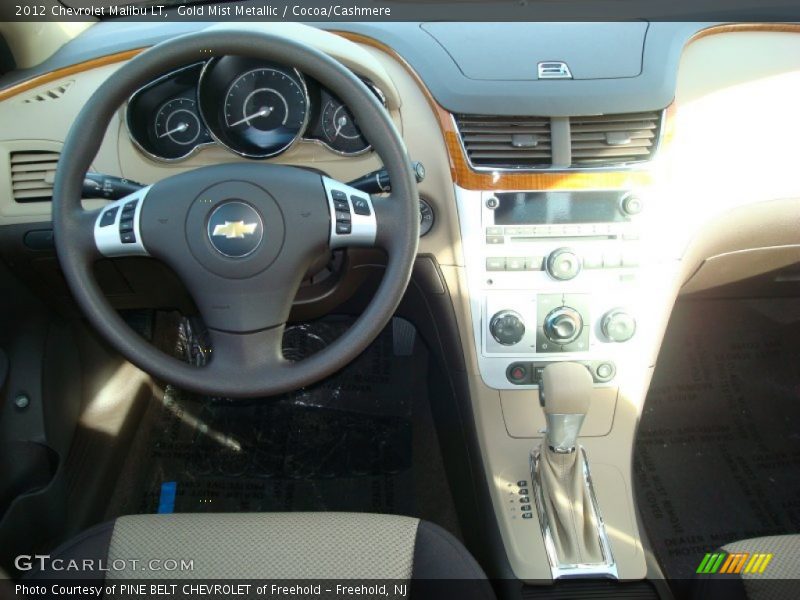 Gold Mist Metallic / Cocoa/Cashmere 2012 Chevrolet Malibu LT