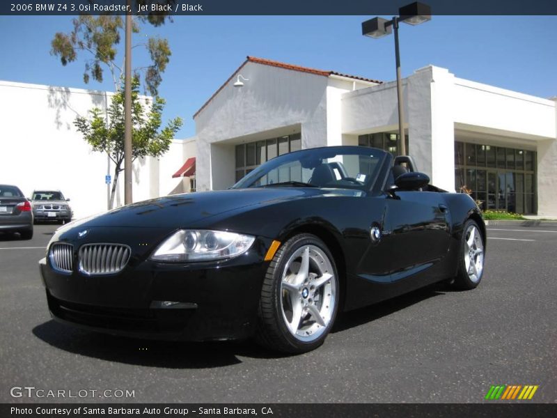 Jet Black / Black 2006 BMW Z4 3.0si Roadster