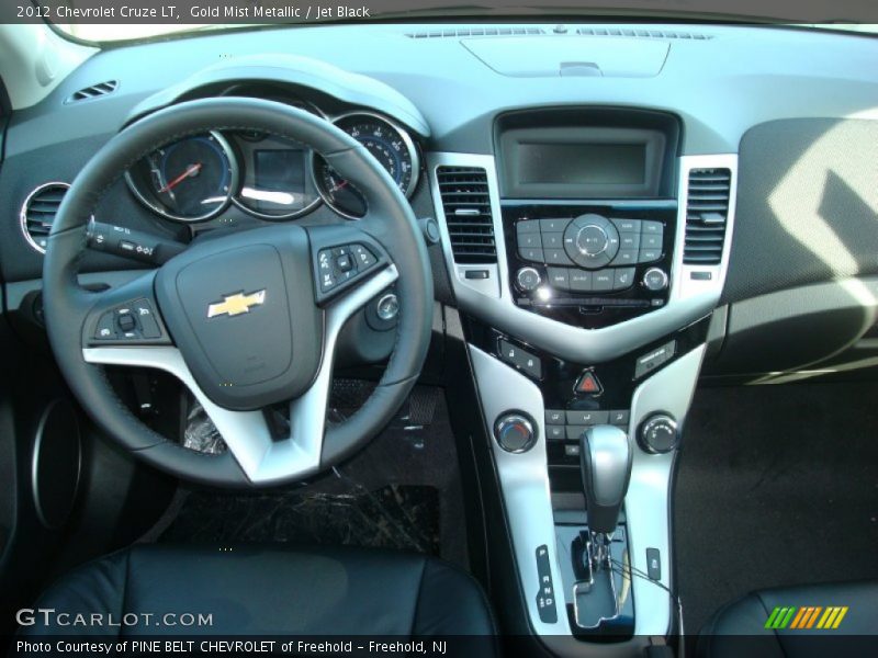 Gold Mist Metallic / Jet Black 2012 Chevrolet Cruze LT
