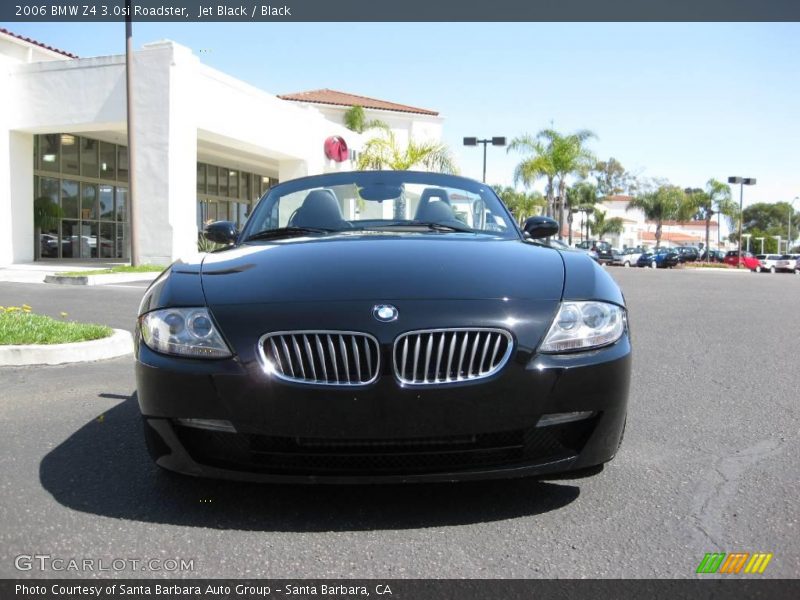 Jet Black / Black 2006 BMW Z4 3.0si Roadster