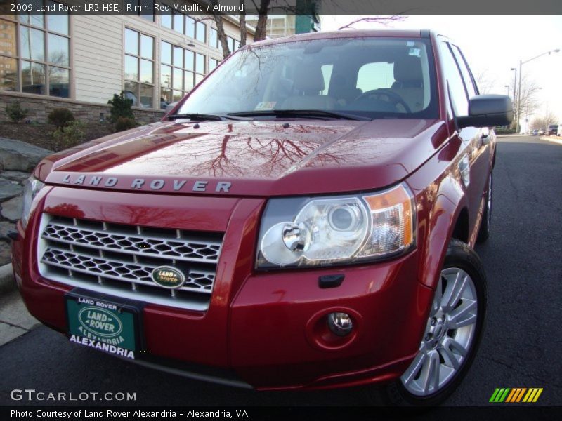 Rimini Red Metallic / Almond 2009 Land Rover LR2 HSE