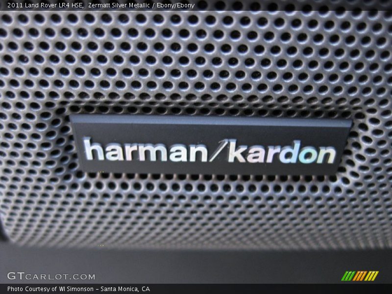 Zermatt Silver Metallic / Ebony/Ebony 2011 Land Rover LR4 HSE