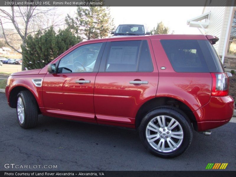 Rimini Red Metallic / Almond 2009 Land Rover LR2 HSE