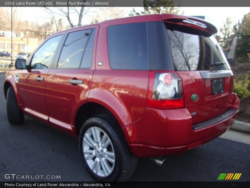 Rimini Red Metallic / Almond 2009 Land Rover LR2 HSE
