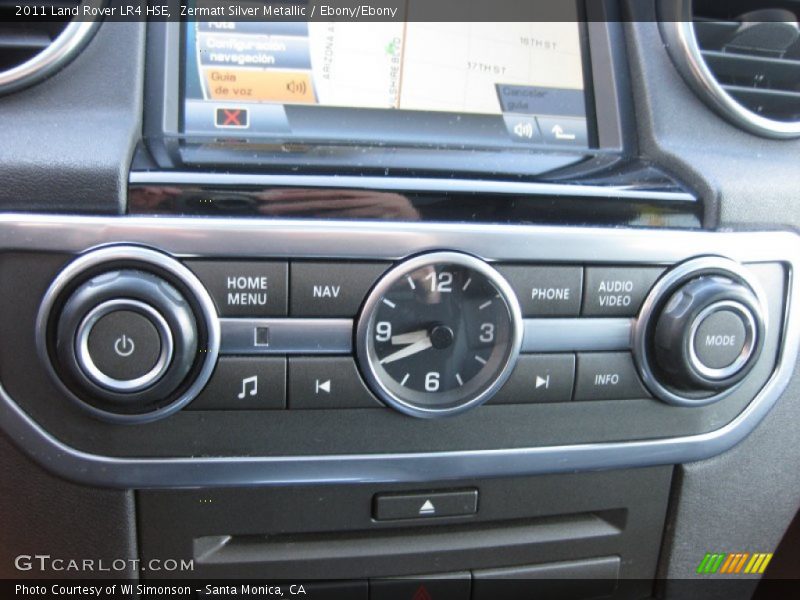 Zermatt Silver Metallic / Ebony/Ebony 2011 Land Rover LR4 HSE