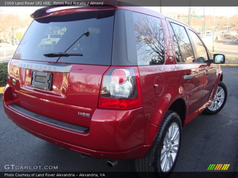 Rimini Red Metallic / Almond 2009 Land Rover LR2 HSE