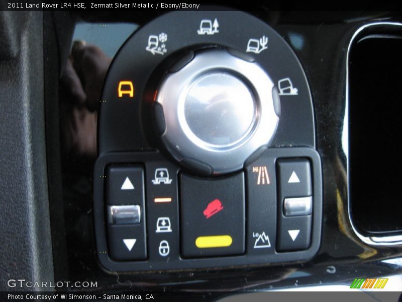 Zermatt Silver Metallic / Ebony/Ebony 2011 Land Rover LR4 HSE