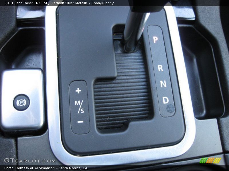 Zermatt Silver Metallic / Ebony/Ebony 2011 Land Rover LR4 HSE