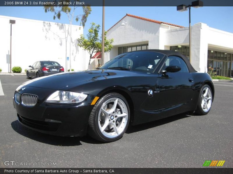 Jet Black / Black 2006 BMW Z4 3.0si Roadster