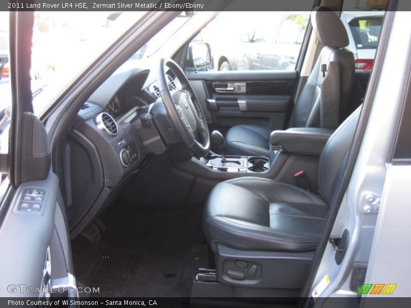 Zermatt Silver Metallic / Ebony/Ebony 2011 Land Rover LR4 HSE
