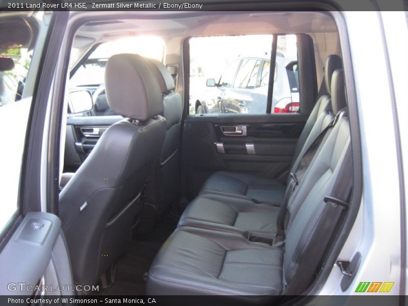 Zermatt Silver Metallic / Ebony/Ebony 2011 Land Rover LR4 HSE