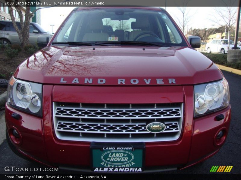 Rimini Red Metallic / Almond 2009 Land Rover LR2 HSE
