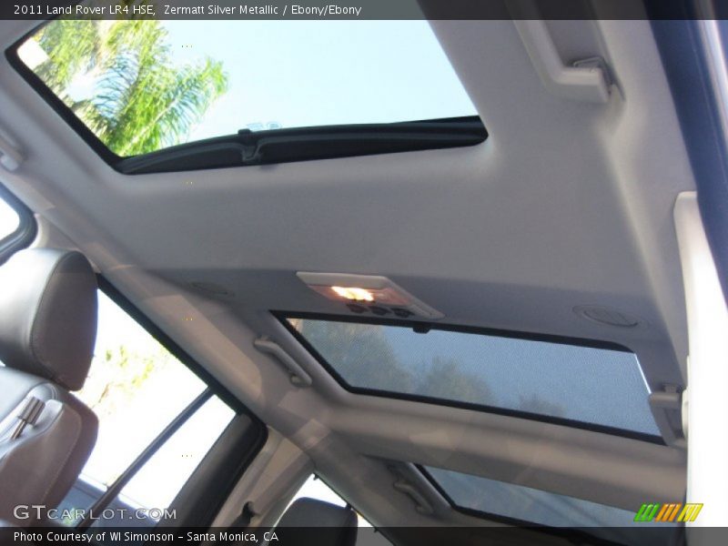 Zermatt Silver Metallic / Ebony/Ebony 2011 Land Rover LR4 HSE