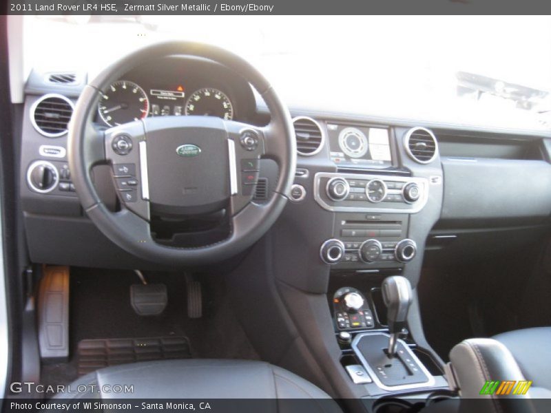 Zermatt Silver Metallic / Ebony/Ebony 2011 Land Rover LR4 HSE