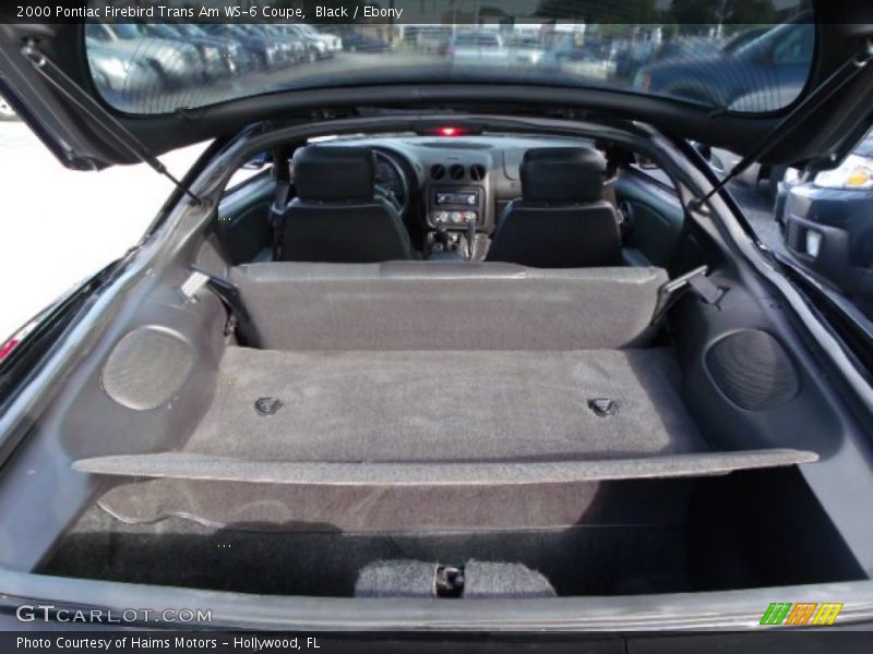 Black / Ebony 2000 Pontiac Firebird Trans Am WS-6 Coupe
