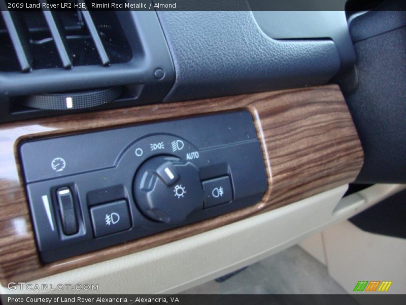 Controls of 2009 LR2 HSE