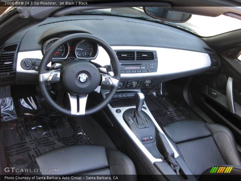Jet Black / Black 2006 BMW Z4 3.0si Roadster