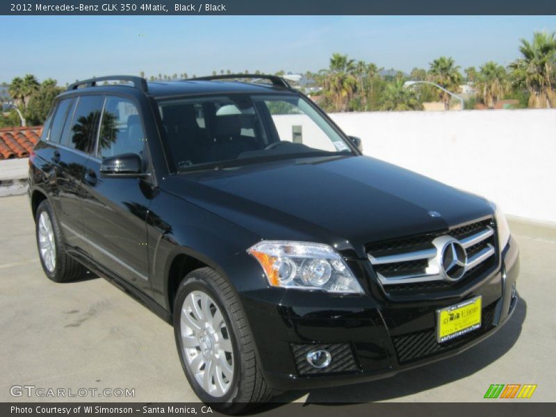 Black / Black 2012 Mercedes-Benz GLK 350 4Matic