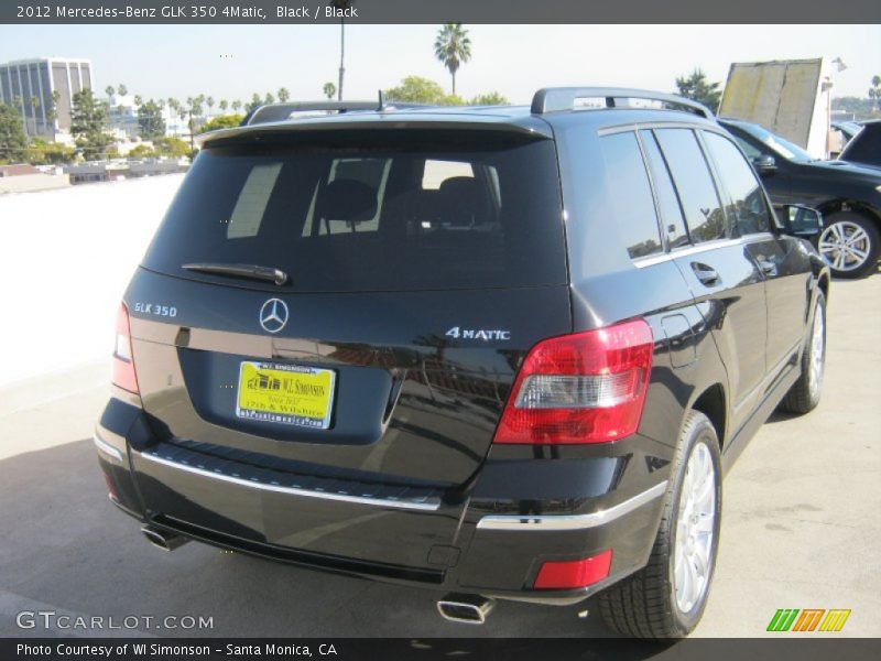 Black / Black 2012 Mercedes-Benz GLK 350 4Matic