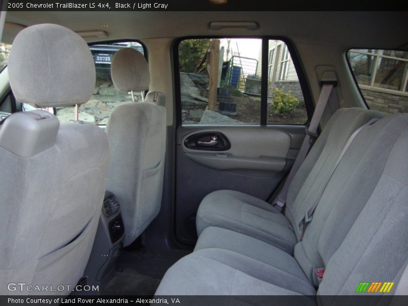 Black / Light Gray 2005 Chevrolet TrailBlazer LS 4x4