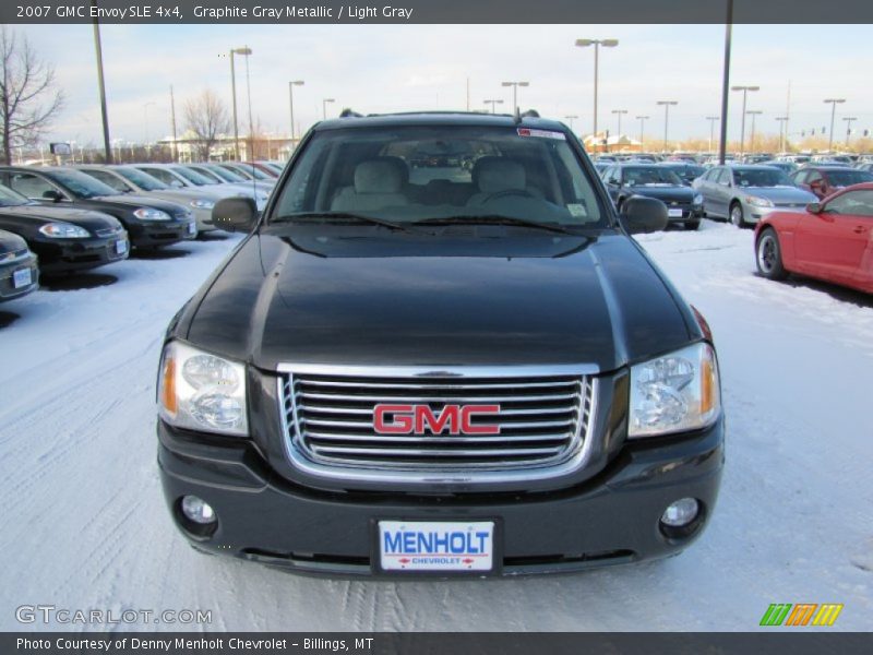 Graphite Gray Metallic / Light Gray 2007 GMC Envoy SLE 4x4
