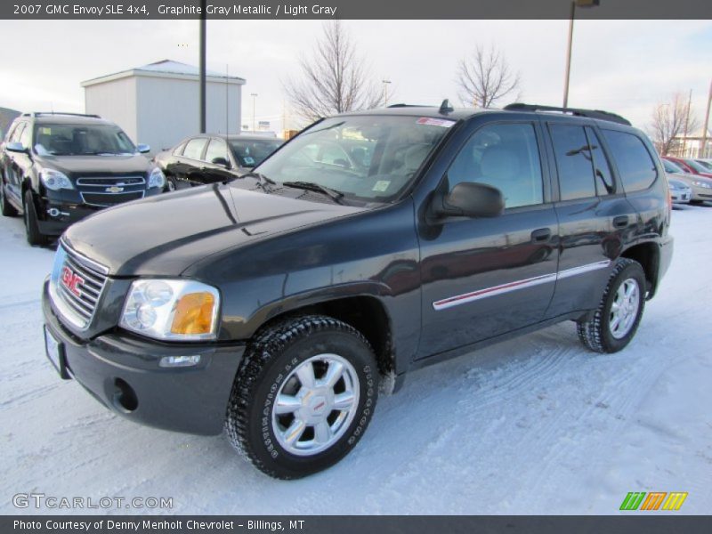 Graphite Gray Metallic / Light Gray 2007 GMC Envoy SLE 4x4
