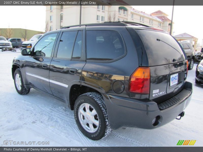 Graphite Gray Metallic / Light Gray 2007 GMC Envoy SLE 4x4