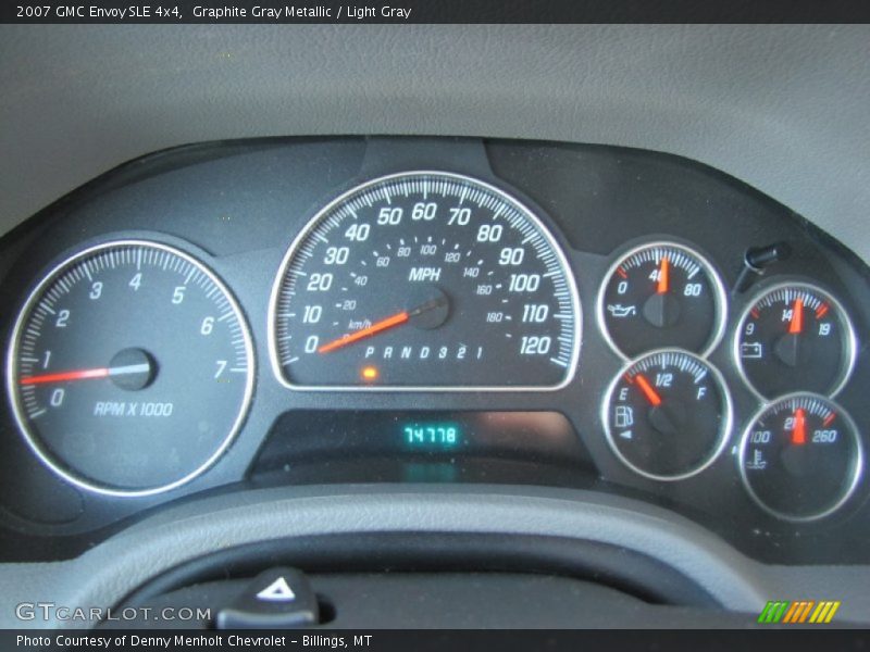  2007 Envoy SLE 4x4 SLE 4x4 Gauges