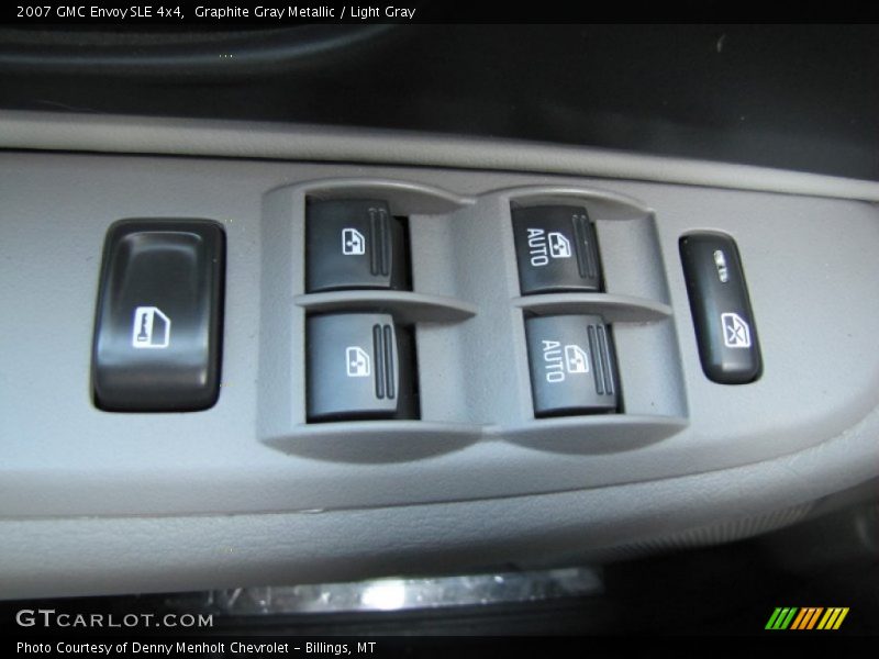 Graphite Gray Metallic / Light Gray 2007 GMC Envoy SLE 4x4