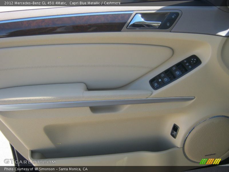 Capri Blue Metallic / Cashmere 2012 Mercedes-Benz GL 450 4Matic