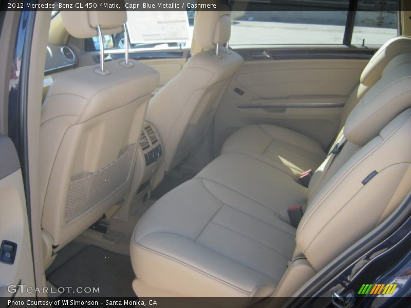 Capri Blue Metallic / Cashmere 2012 Mercedes-Benz GL 450 4Matic
