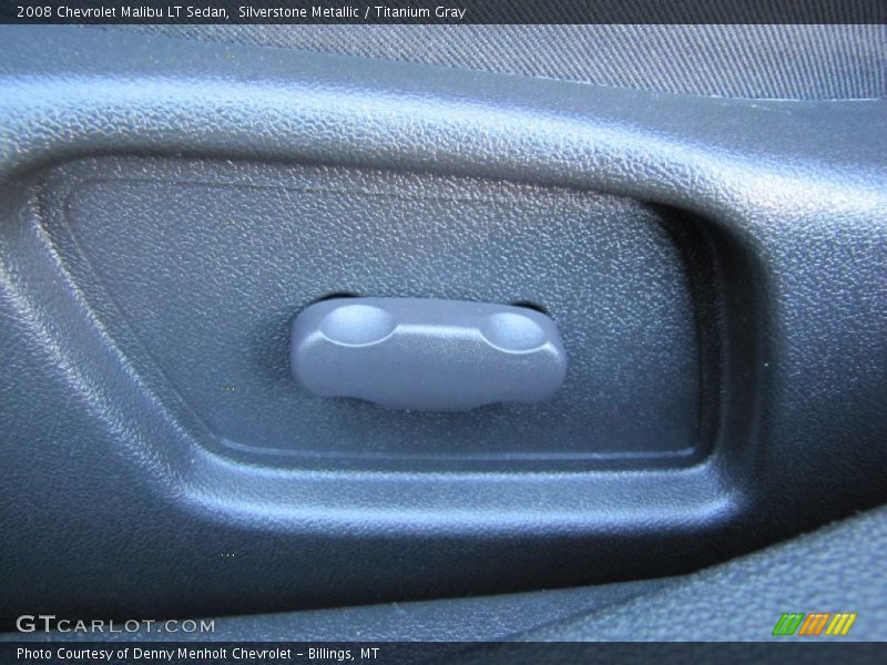Silverstone Metallic / Titanium Gray 2008 Chevrolet Malibu LT Sedan