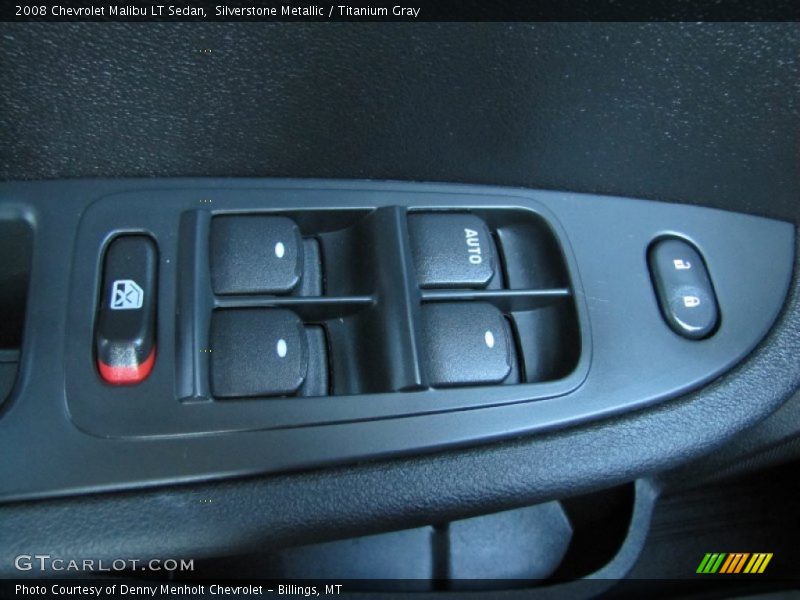 Silverstone Metallic / Titanium Gray 2008 Chevrolet Malibu LT Sedan